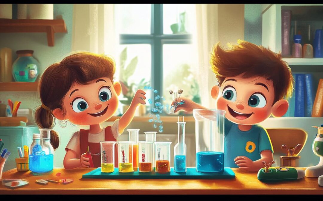 Faire découvrir la science aux enfants grâce à des expériences ludiques